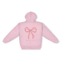 You Are Loved Bow Hoodie