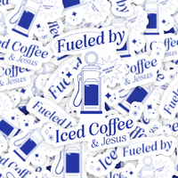 Fueled by Iced Coffee and Jesus | Digital Download