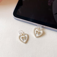 gold coquette hear charm, kindle charm, cute gold dust plug charm, jewelry charms, heart charm, gold heard charm, coquette charm idea, dust plug coquette charms, kindle unlimited, charms for book lovers, book lovers gift idea