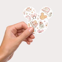 Small World Mouse Ears Vinyl Sticker