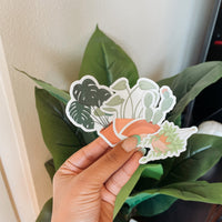 Plant Lover Stickers Pack | Cute Plant Stickers, Potted Plants | Vinyl Stickers, Sticker Packs