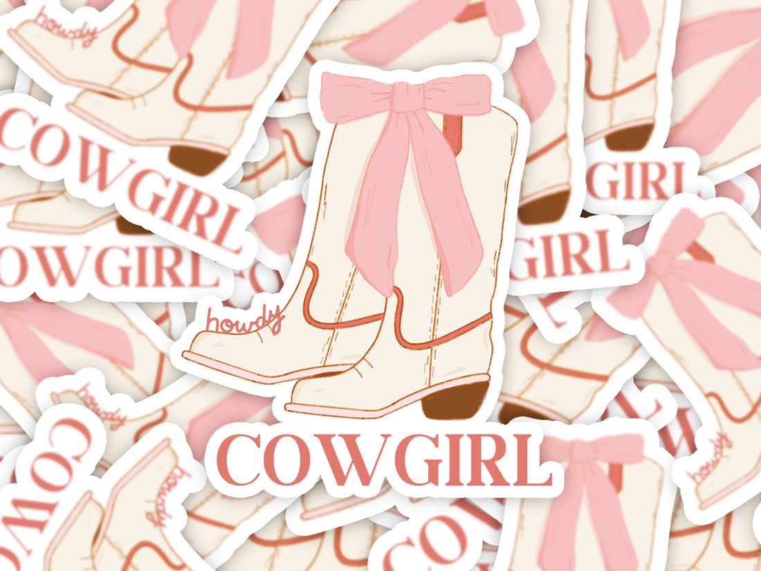 Howdy Cowgirl Boots | Digital Download
