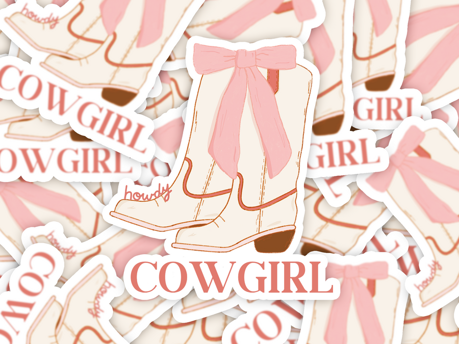 Howdy Cowgirl Boots | Digital Download