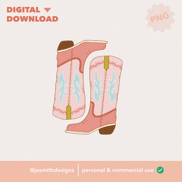 Cowgirl Boots | Digital Download