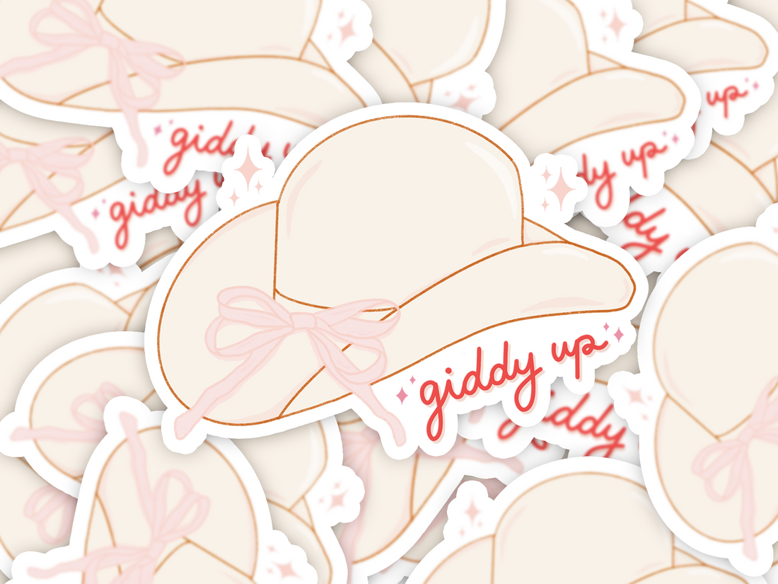 Giddy Up Cowgirl Hat | Digital Download