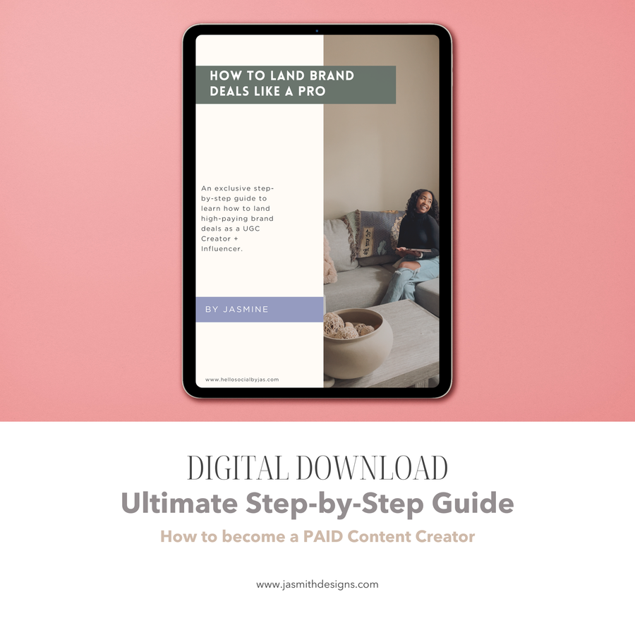 how to get paid by brands, ultimate brand deals guide step by step influencer cheat sheet