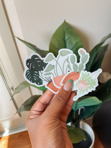 Plant Lovers Collection Sticker Pack