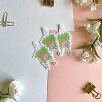 Pothos Hanging Plant Vinyl Sticker