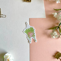 Pothos Hanging Plant Vinyl Sticker