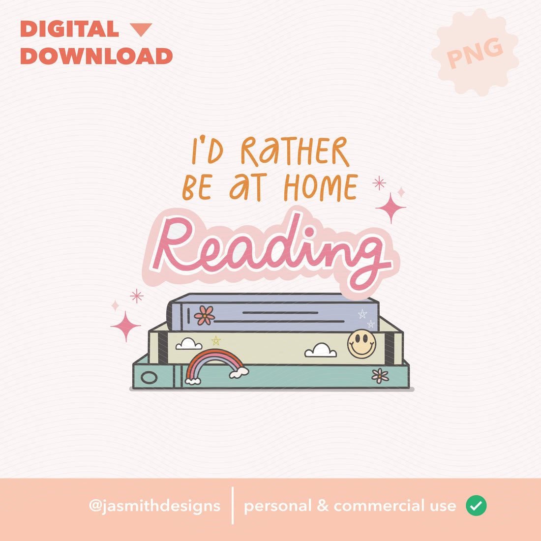 I'd rather be at home Reading | Digital Download
