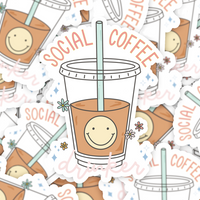 Social Coffee Drinker | Digital Download