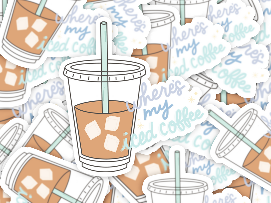 Where's My Iced Coffee | Digital Download