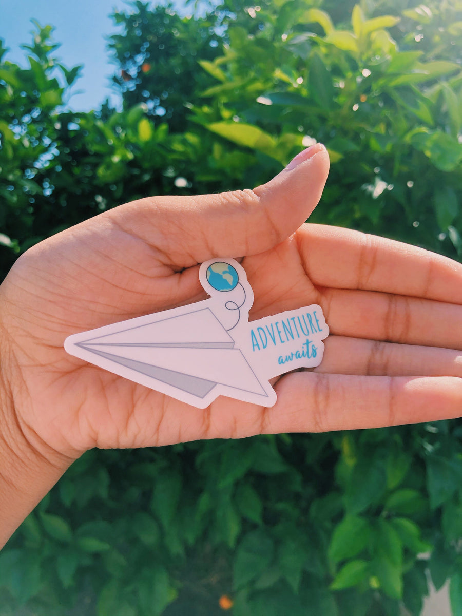 Adventure Awaits Sticker