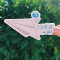 Adventure Awaits Sticker