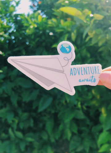 Adventure Awaits Sticker