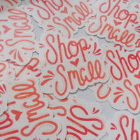 Shop Small Sticker