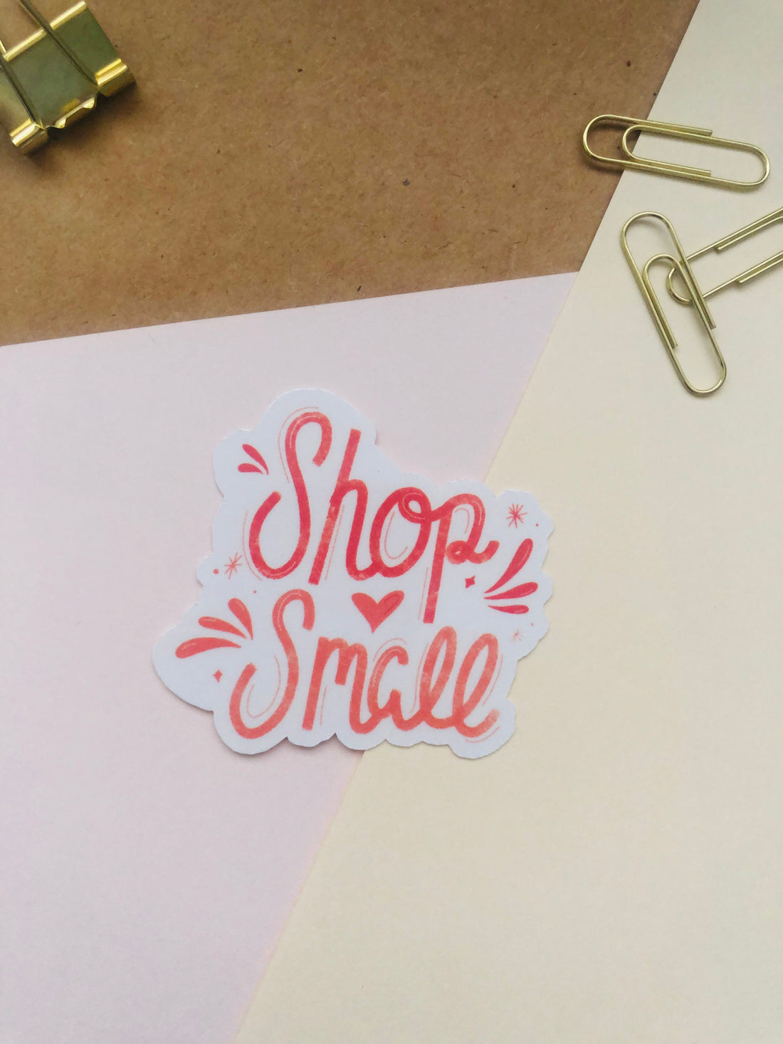 Shop Small Sticker