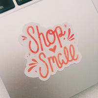 Shop Small Sticker