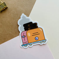 Toaster Sticker | Burnt Toast