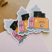 Toaster Sticker | Burnt Toast