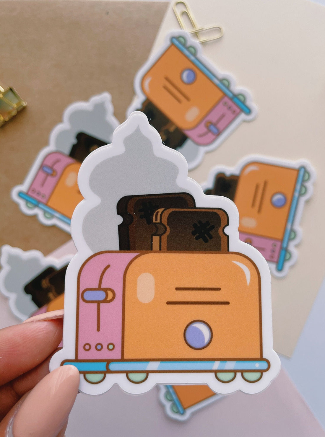 Toaster Sticker | Burnt Toast