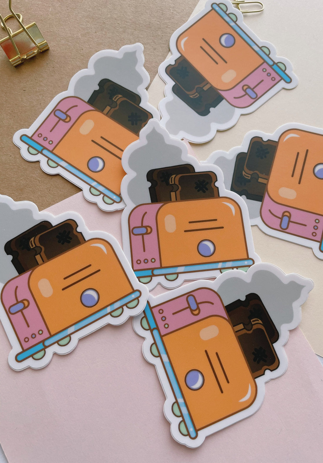 Toaster Sticker | Burnt Toast