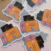 Toaster Sticker | Burnt Toast