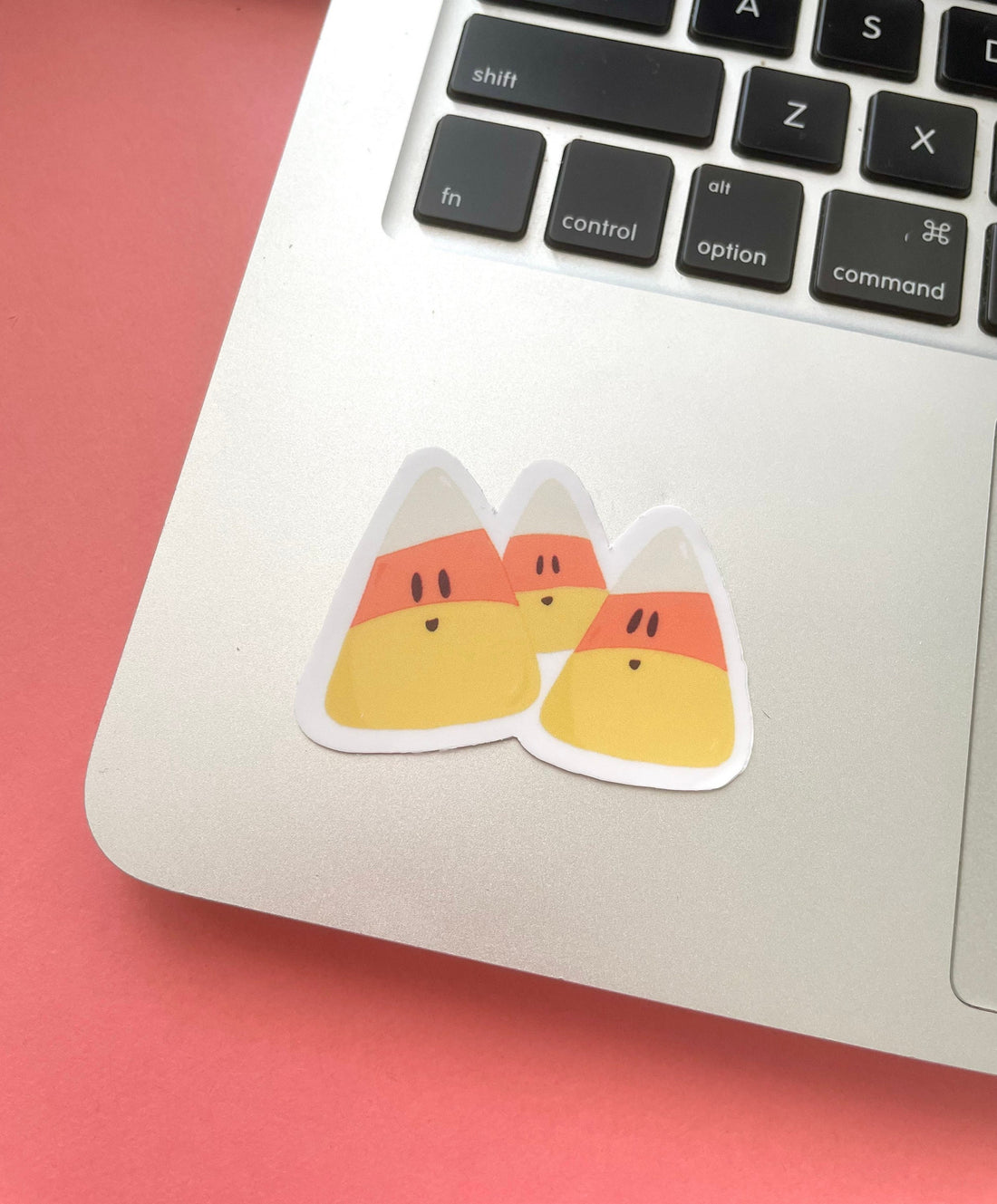 Candy Corn Vinyl Sticker