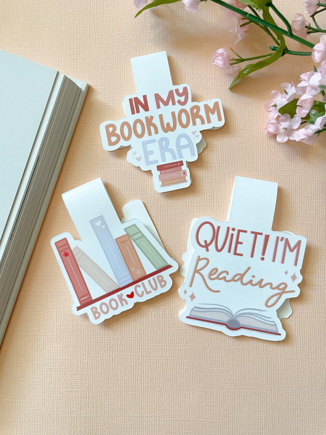 Book Club Magnetic Bookmark