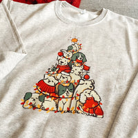 NEW! Doggie Christmas Tree Sweatshirt