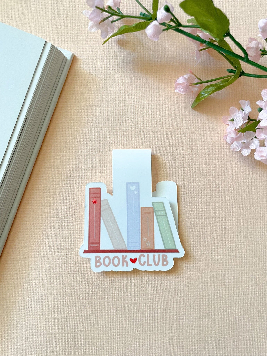 Book Club Magnetic Bookmark