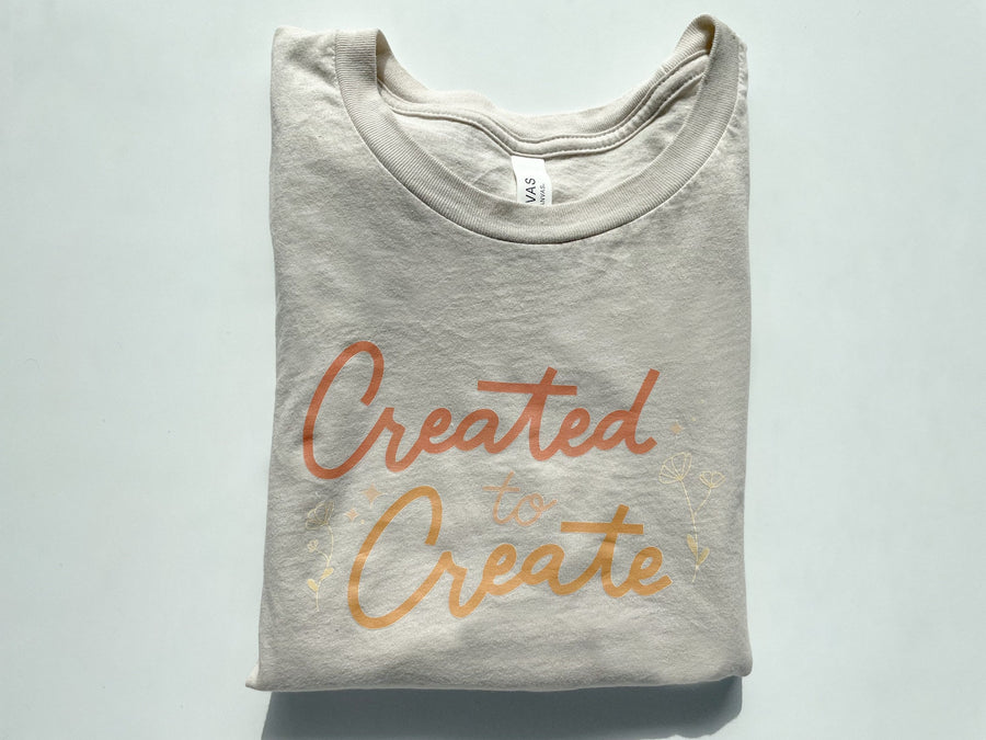 NEW! Created to Create T-shirt | Makers T-shirt