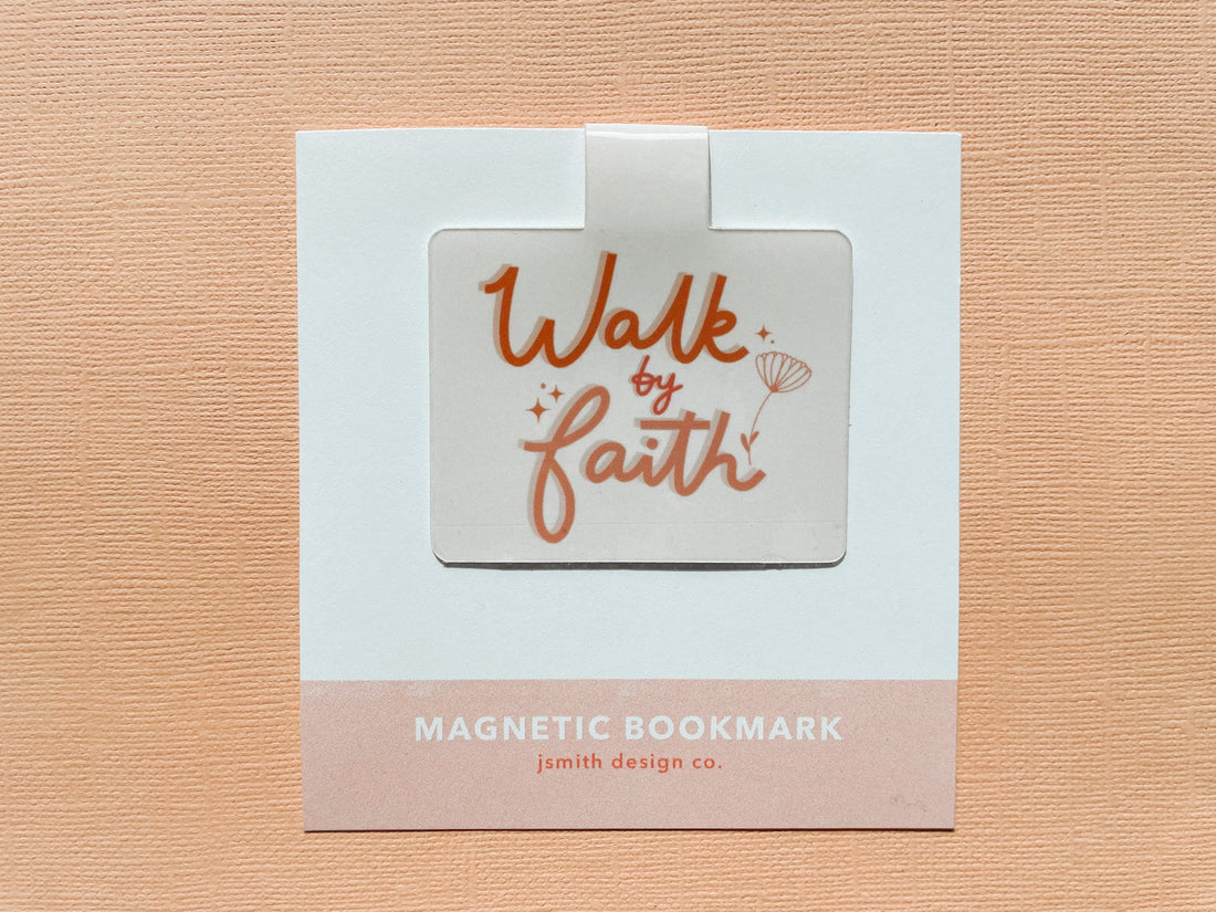 Walk by Faith Magnetic Bookmark
